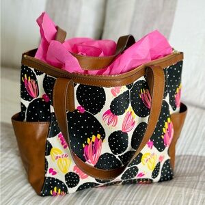 NWOT Fossil Mimi Cactus Handbag